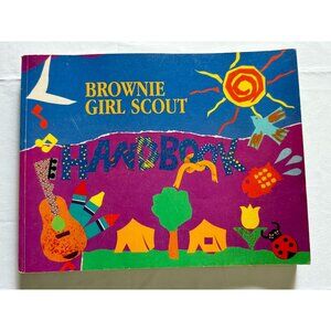 Vintage Brownie Girl Scout Handbook 1993 Paperback Book Guide